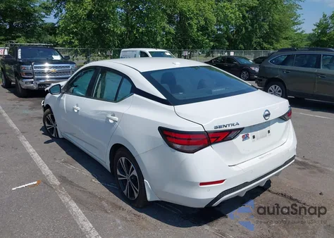 2022 Nissan Sentra Sv Xtronic Cvt z USA, uszkodzony, nr VIN 3N1AB8CV3NY268965